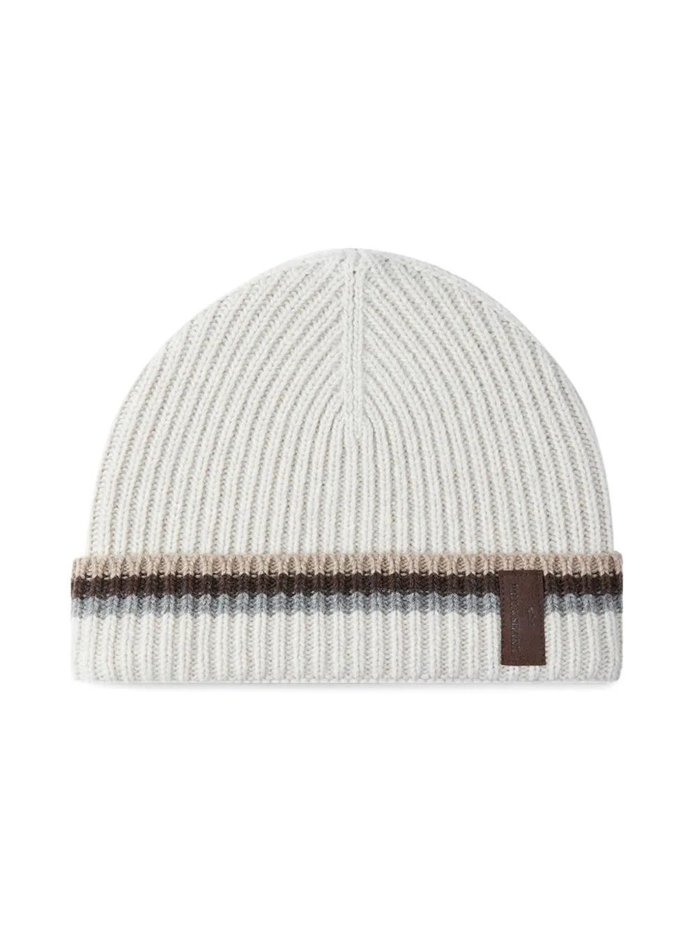 Paul & Shark ribbed beanie hat | Image 2