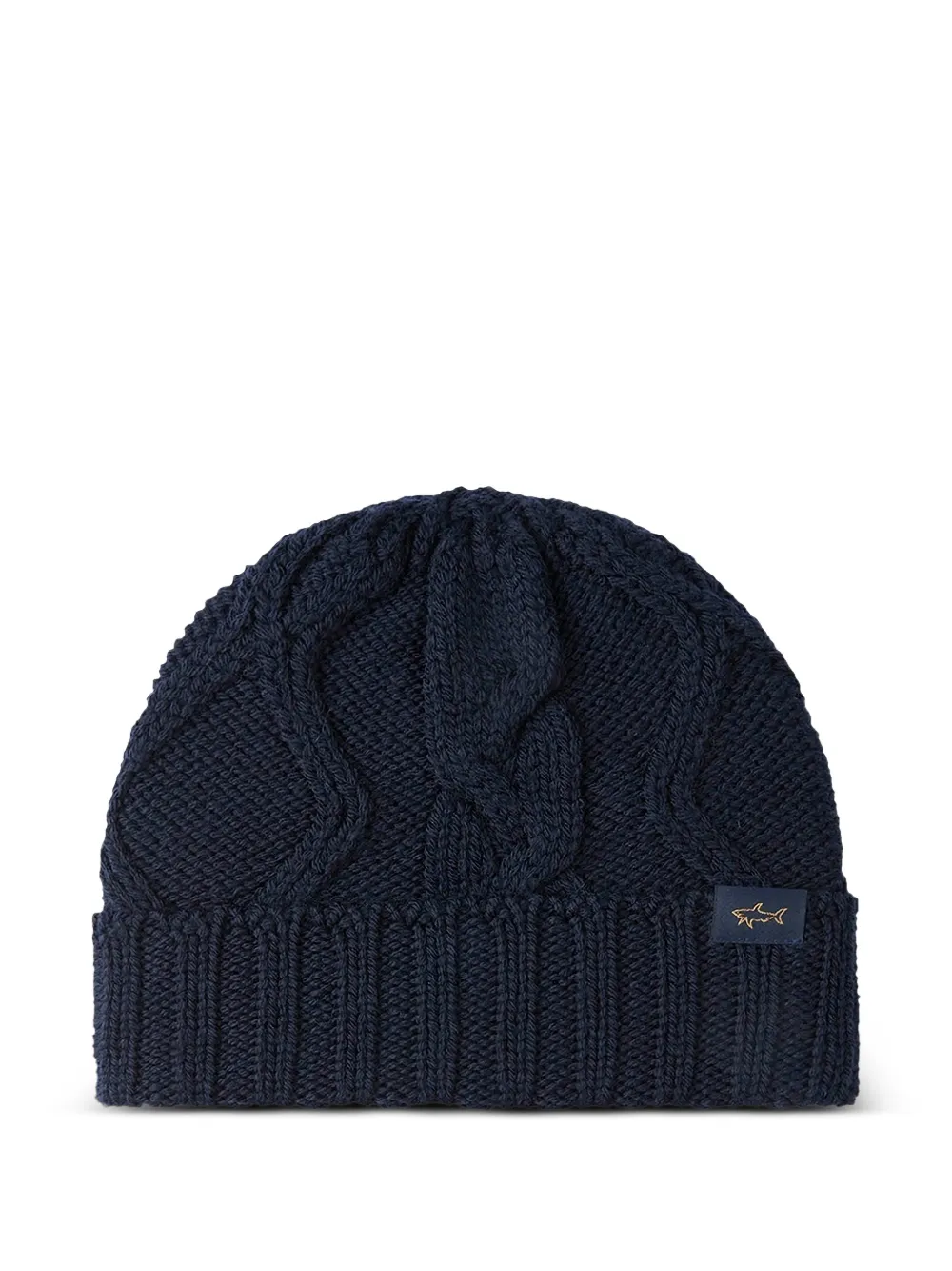 Paul & Shark merino wool beanie | Blue | Image 1