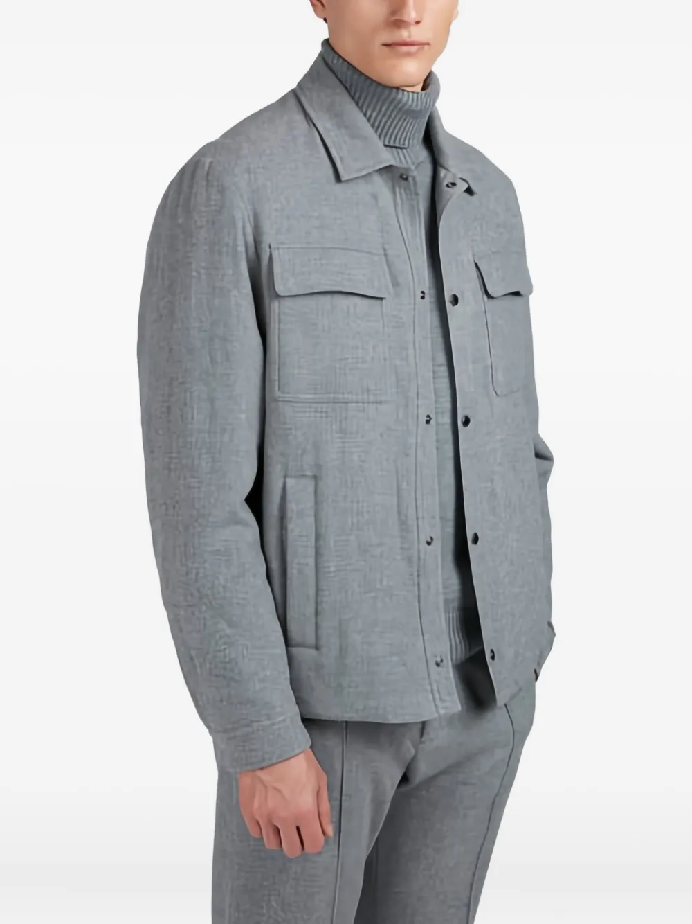 Paul & Shark quilted shirt jacket | Shirt Jackets | Image 2