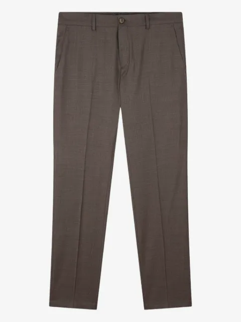 Paul & Shark pantalon droit à taille ceinturée