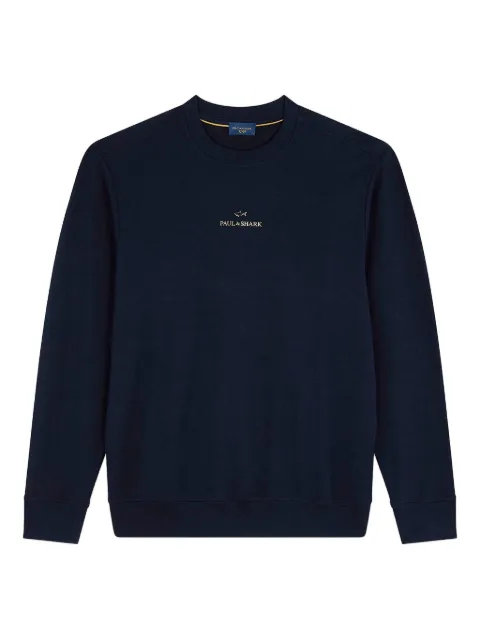 Paul & Shark logo-print cotton sweatshirt