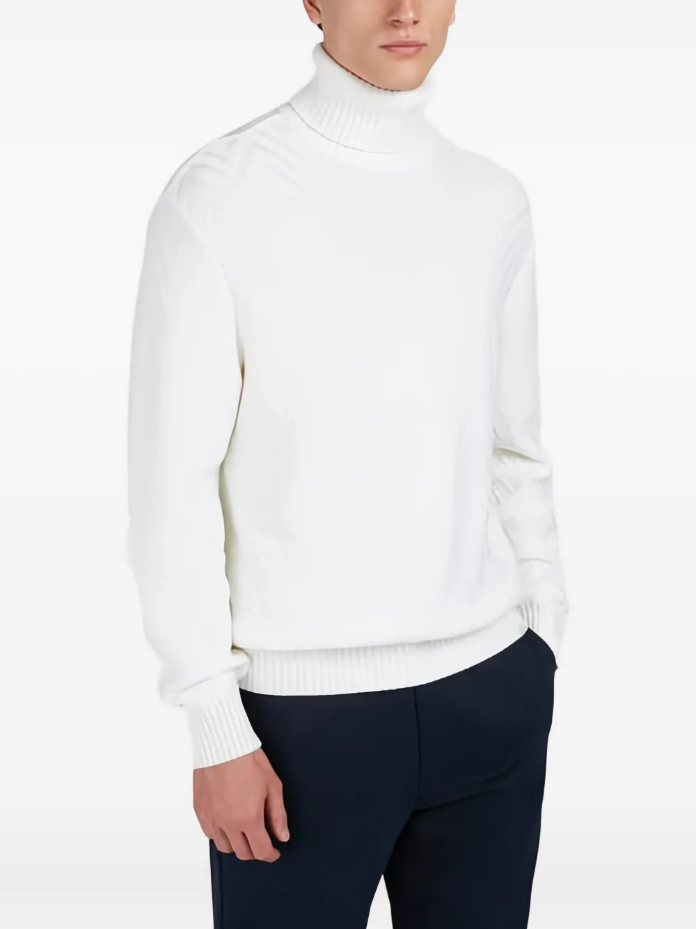 Paul & Shark Coltrui van scheerwol - Wit