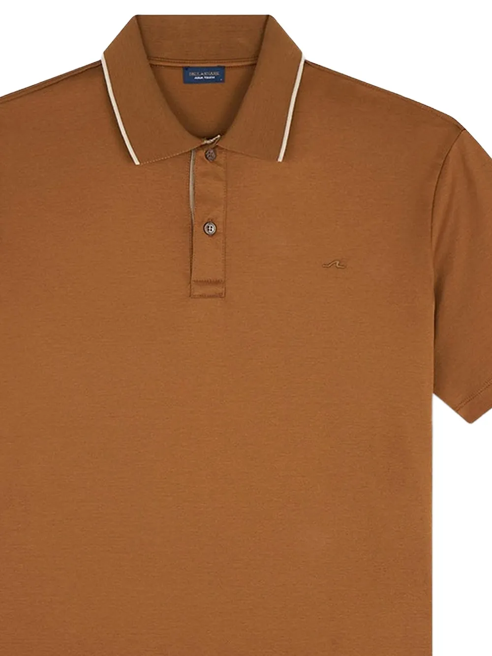 Paul & Shark Katoenen poloshirt - Bruin