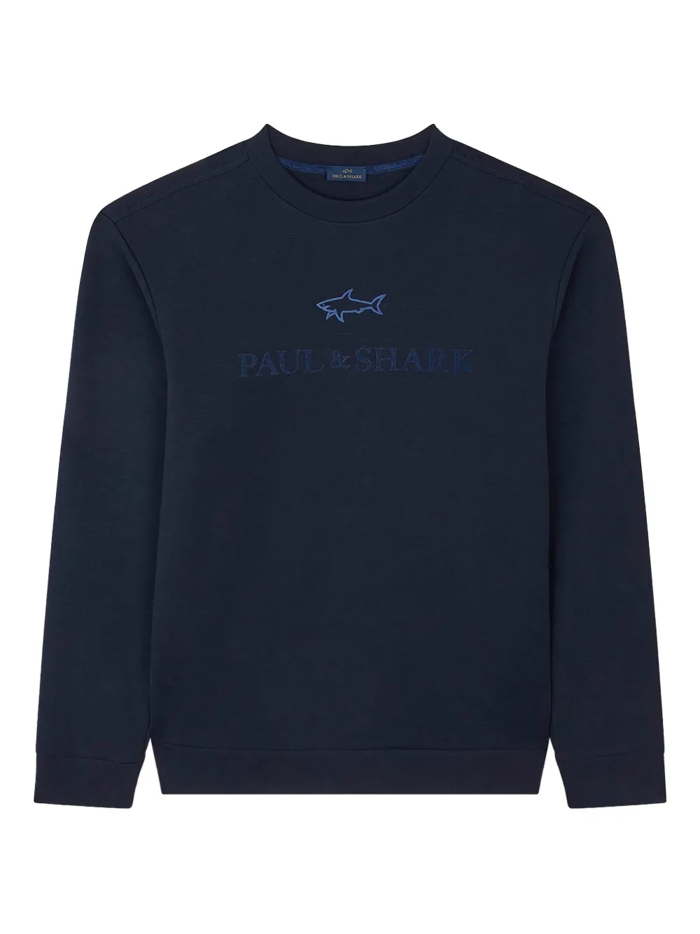Paul & Shark ロゴ スウェットシャツ - ブルー Paul & Shark ロゴ スウェットシャツ - ブルー