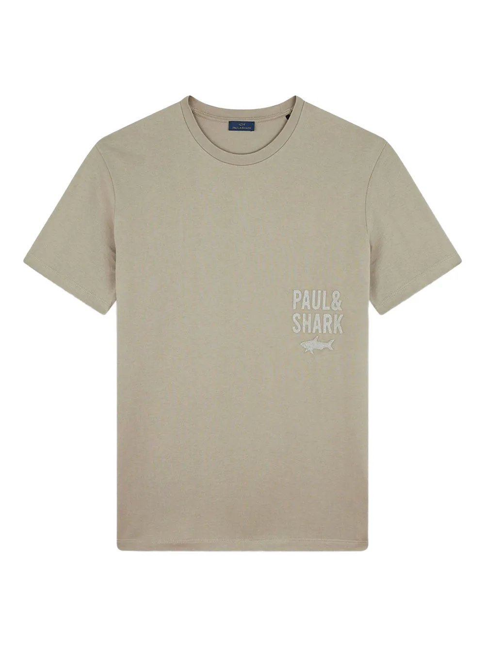 Paul & Shark ロゴ Tシャツ - ニュートラル Paul & Shark ロゴ Tシャツ - ニュートラル