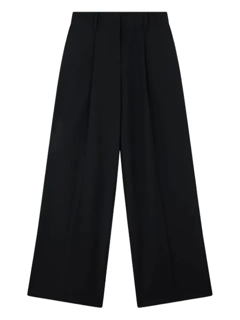 Paul & Shark pleated wide-leg trousers