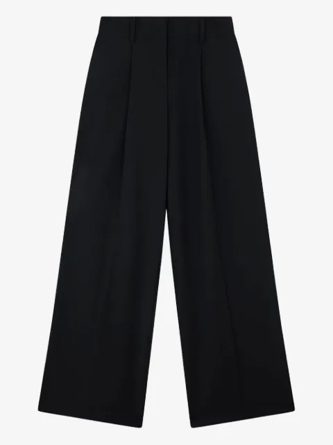 Paul & Shark pleated wide-leg trousers