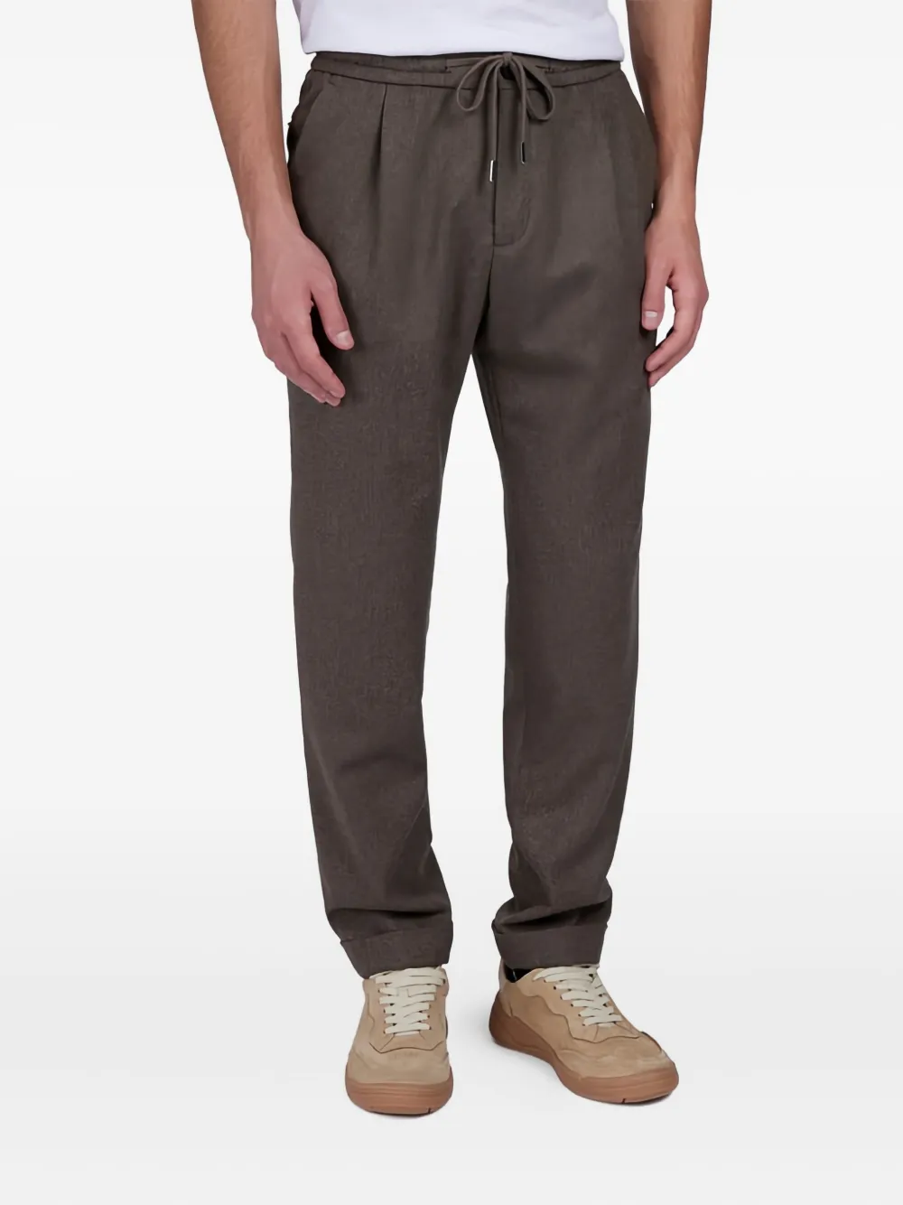 Paul & Shark Broek met trekkoord - Bruin