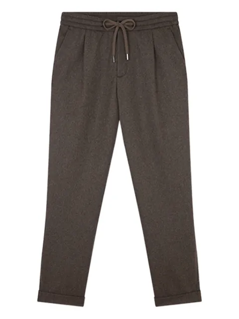 Paul & Shark pantalones plisados con cordones en la pretina