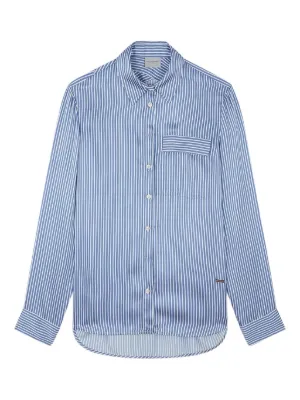 Sacai x Thomas Mason ストライプ シャツ | ブルー | FARFETCH JP