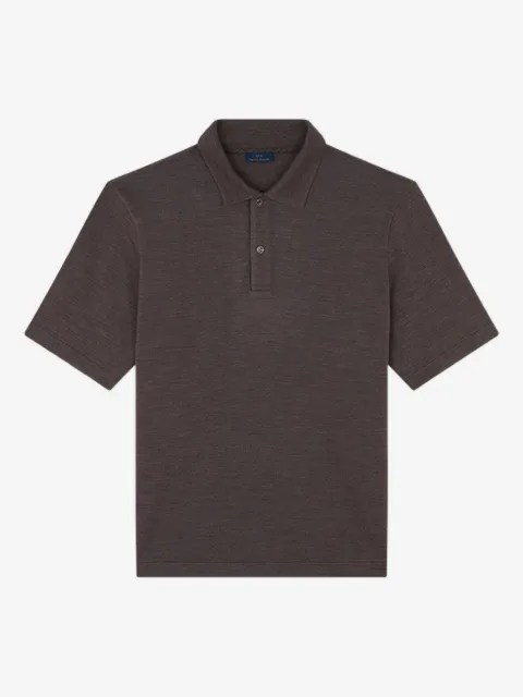 Paul & Shark fine-knit polo shirt