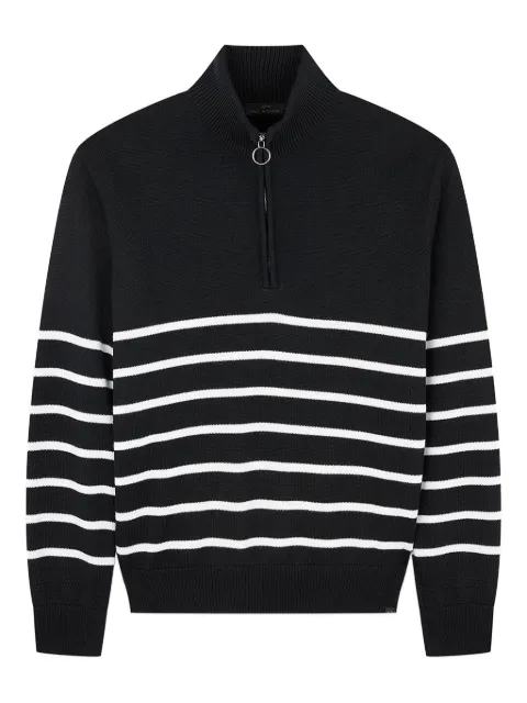 Paul & Shark half-zip striped sweater