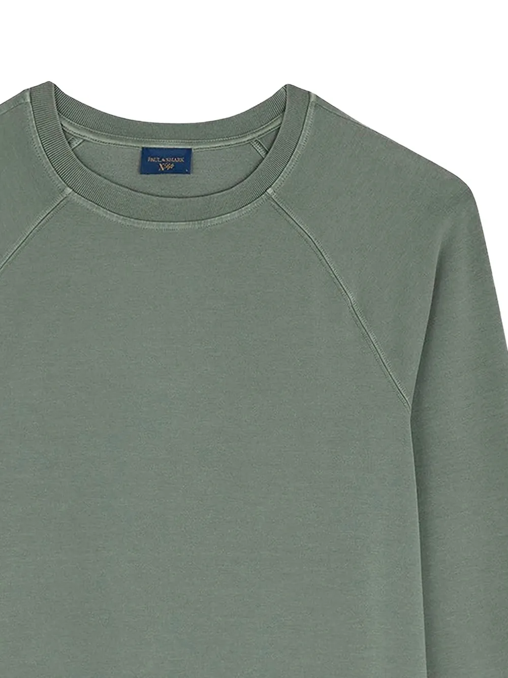 Paul & Shark X-Soft sweater met raglan mouwen - Groen