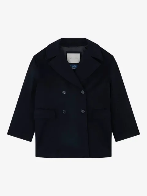 Paul & Shark double-breasted cashmere coat