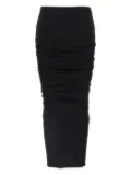 Rick Owens DRKSHDW Edfu elastic-waistband maxi skirt - Black