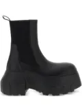 Rick Owens 100mm Beatle Mega Tractor boots - Black