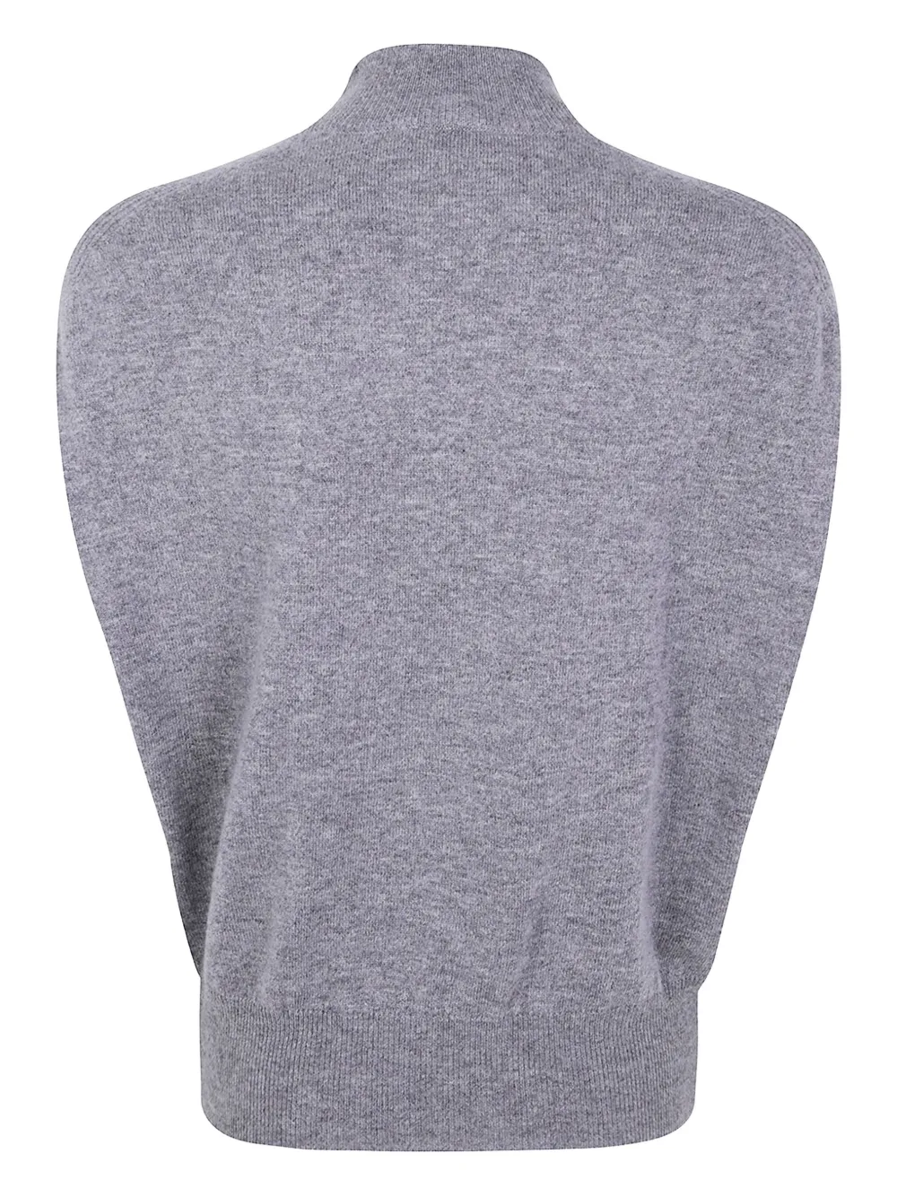 Semicouture Top met hoge hals Grijs