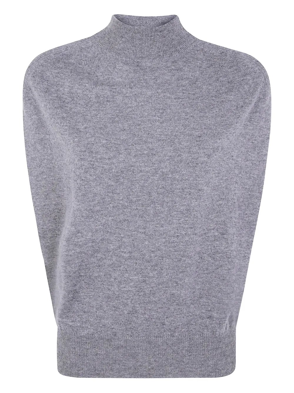 Semicouture Top met hoge hals Grijs
