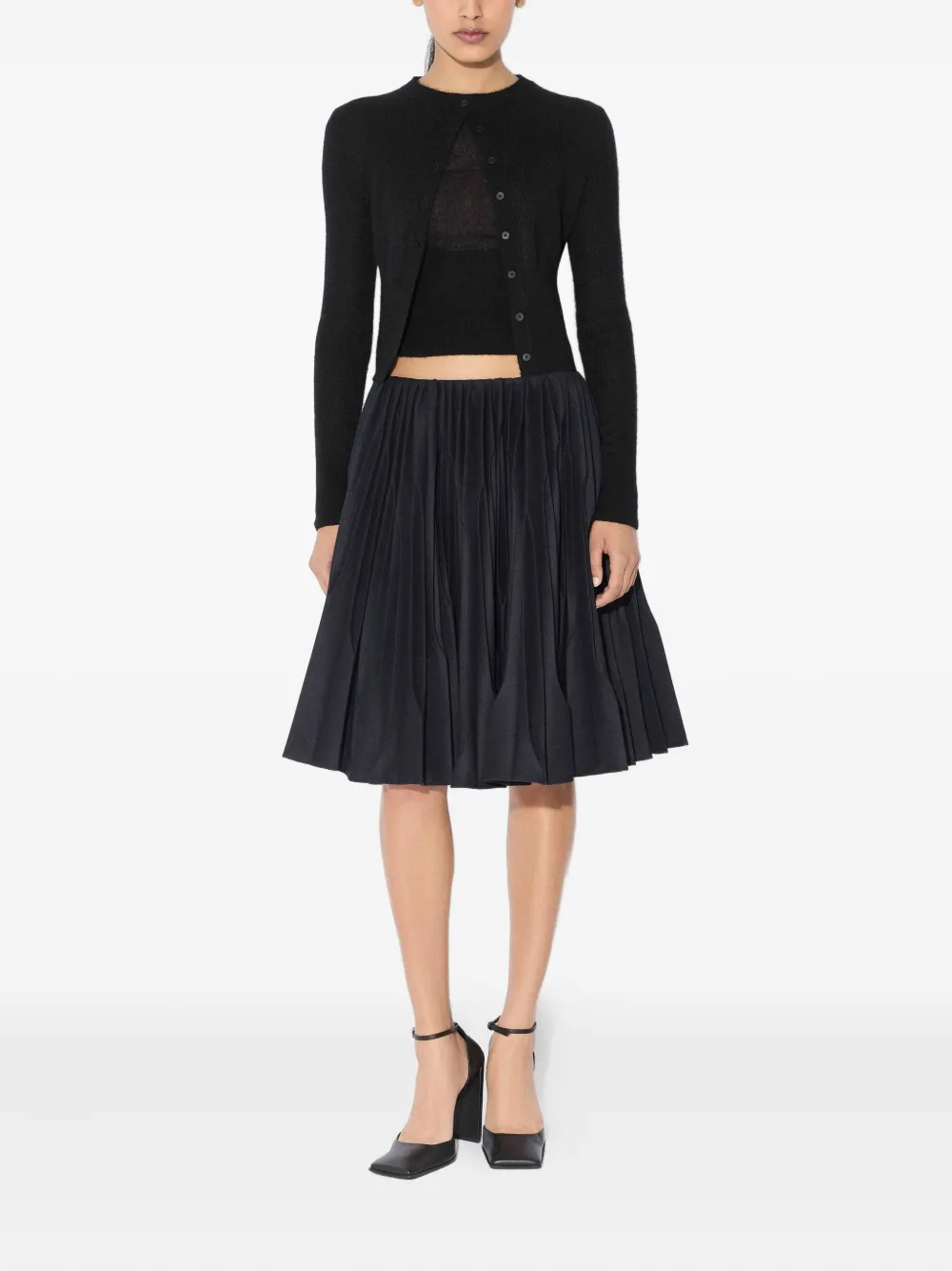 Alaïa falda midi con diseño plisado | Faldas plisadas | Image 2