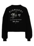 Fiorucci cupid-print sweatshirt - Black