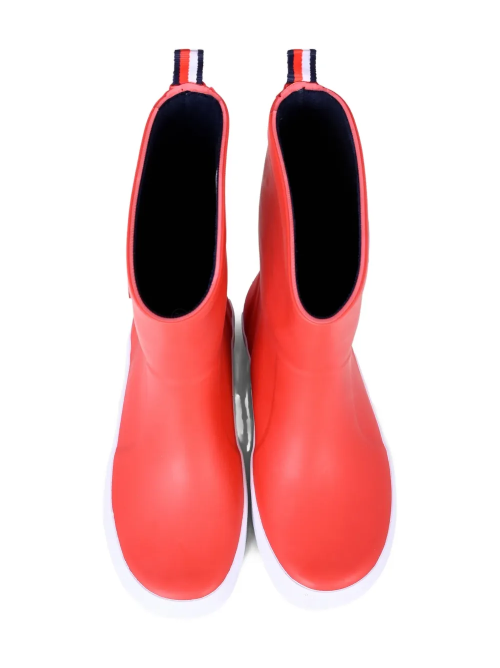 Tommy Hilfiger Junior flag-detail rain boots Red