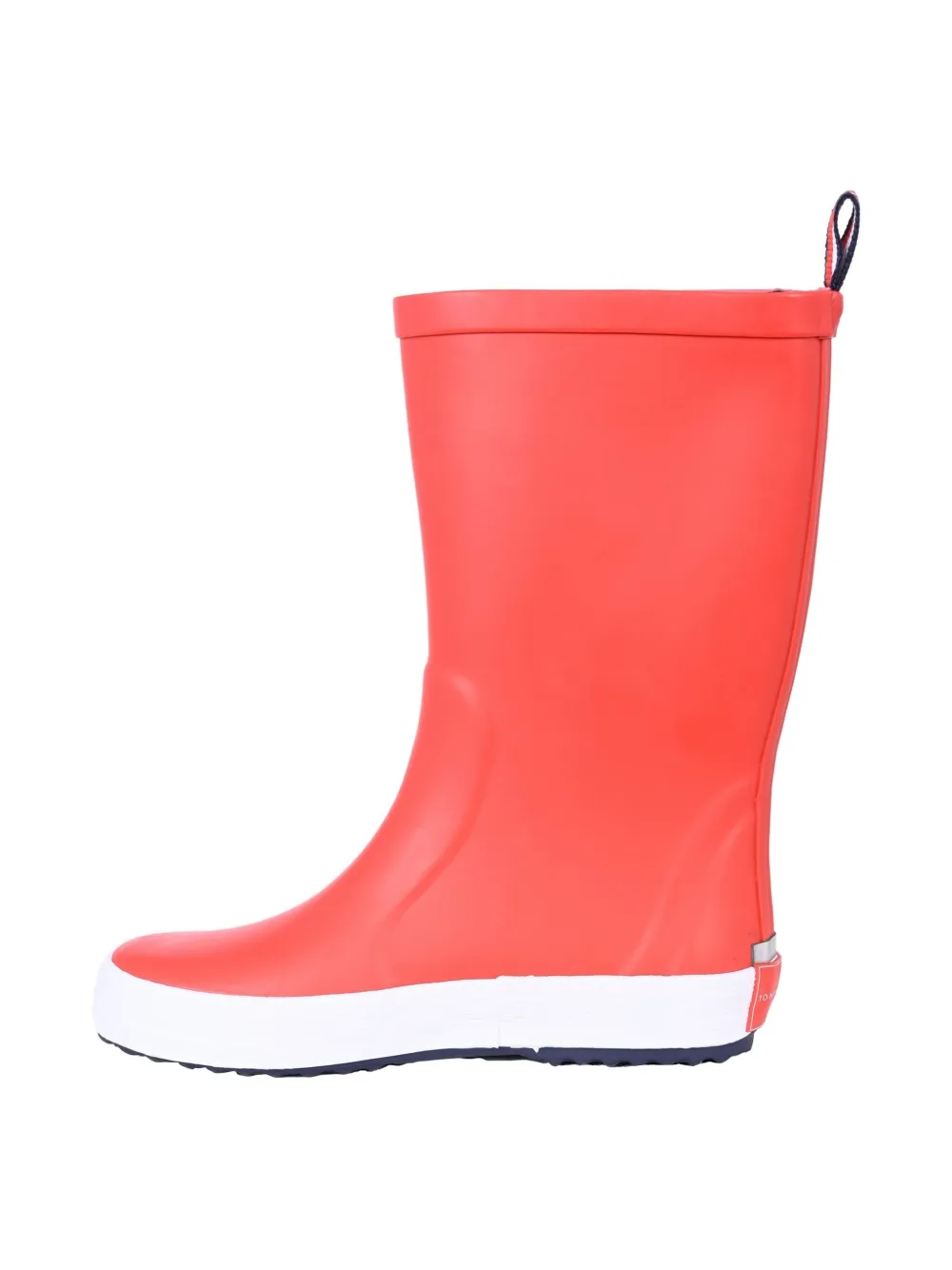 Tommy Hilfiger Junior flag-detail rain boots Red