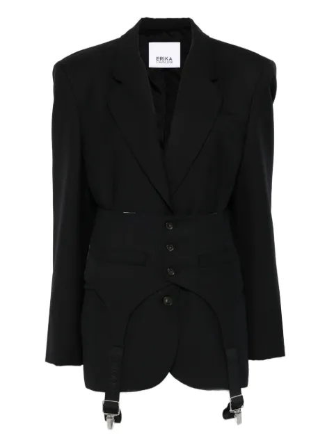 Erika Cavallini  layered blazer 