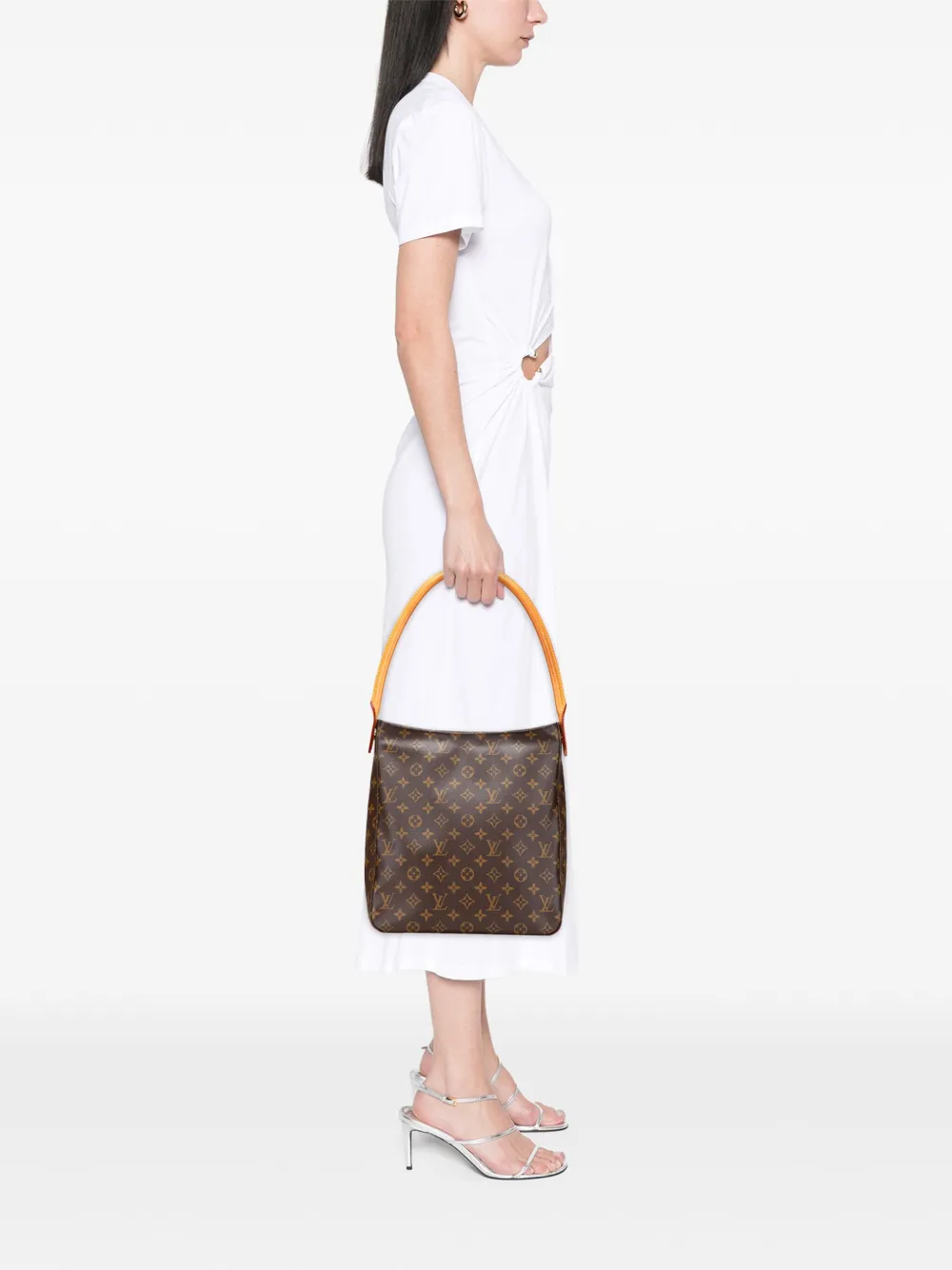 Louis Vuitton Pre-Owned 2000 Monogram Looping GM shoulder bag | Pre-Owned | Image 2