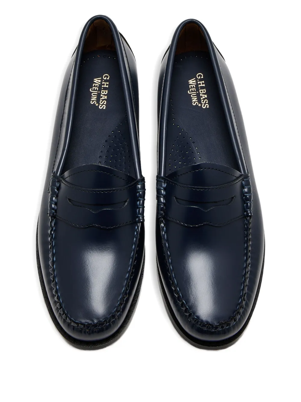 G.H. Bass & Co. Weejuns leather penny loafers - Blauw
