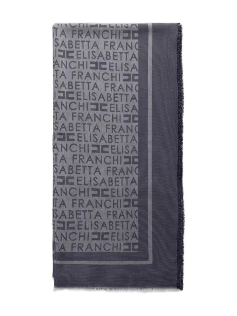 Elisabetta Franchi Sciarpa Pashmina jacquard