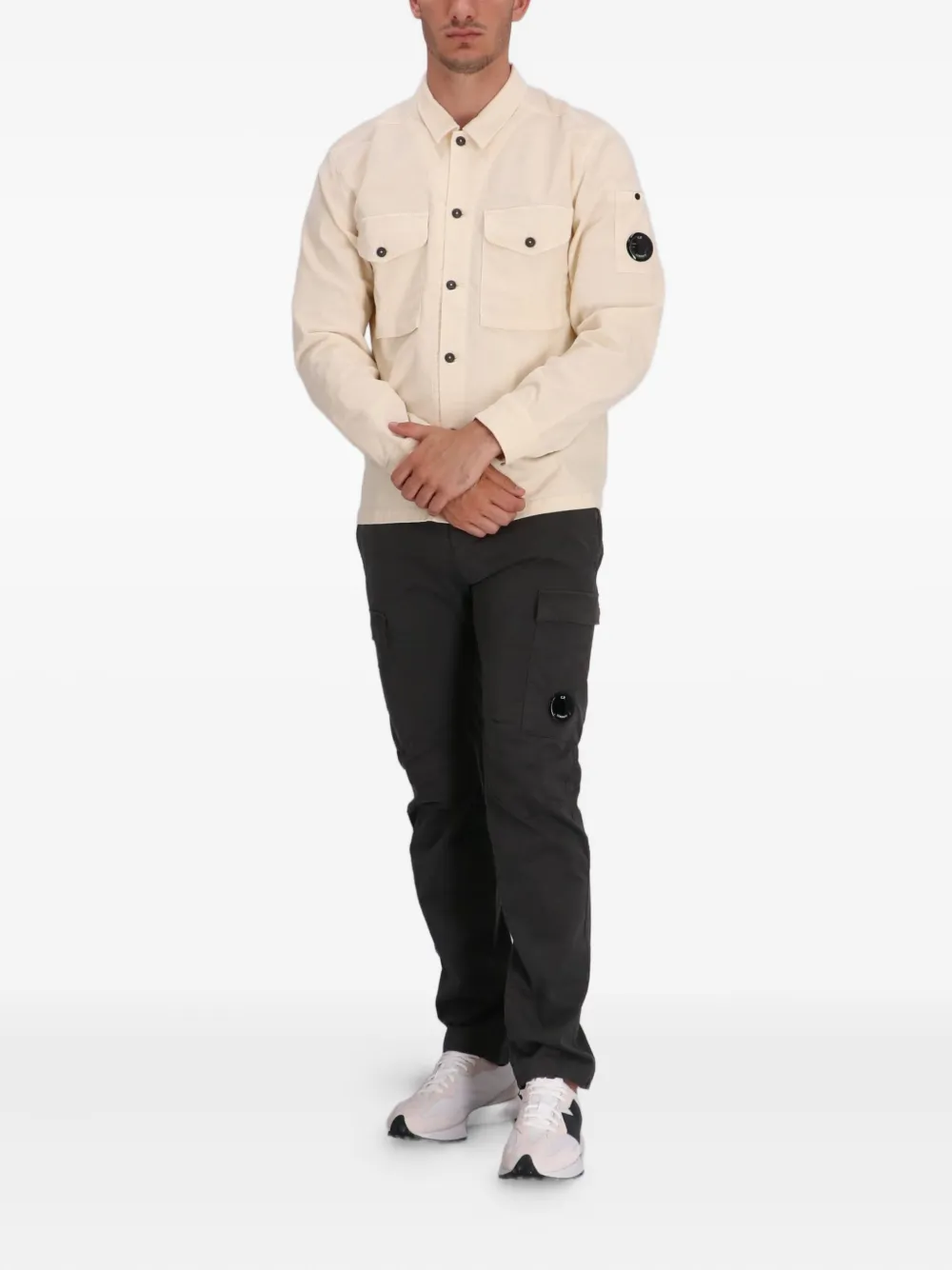 C.P. Company corduroy pocket overshirt - Beige