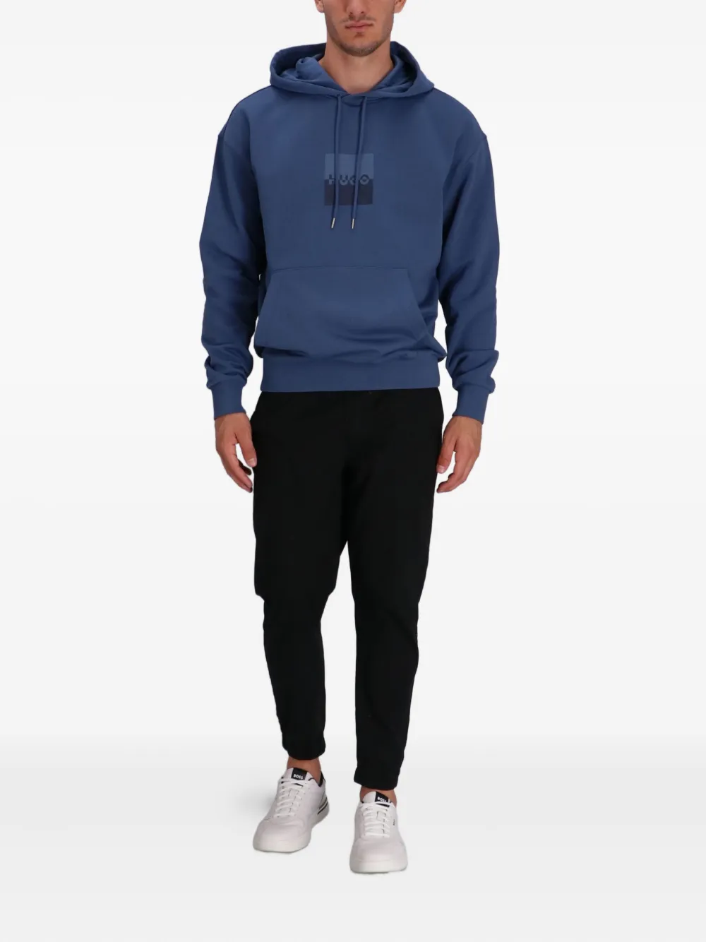 HUGO logo-print hoodie | Hoodies | Image 2
