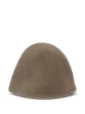 Uma Wang wool beanie hat - Brown