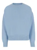 SA SU PHI crew-neck sweater - Blue