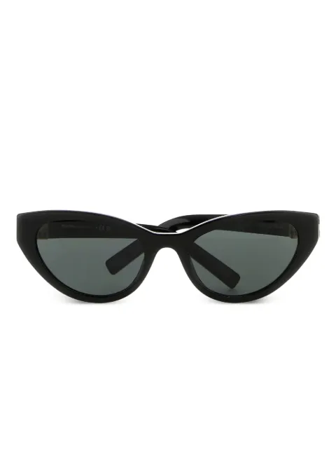 Miu Miu Eyewear logo-plaque cat-eye sunglasses