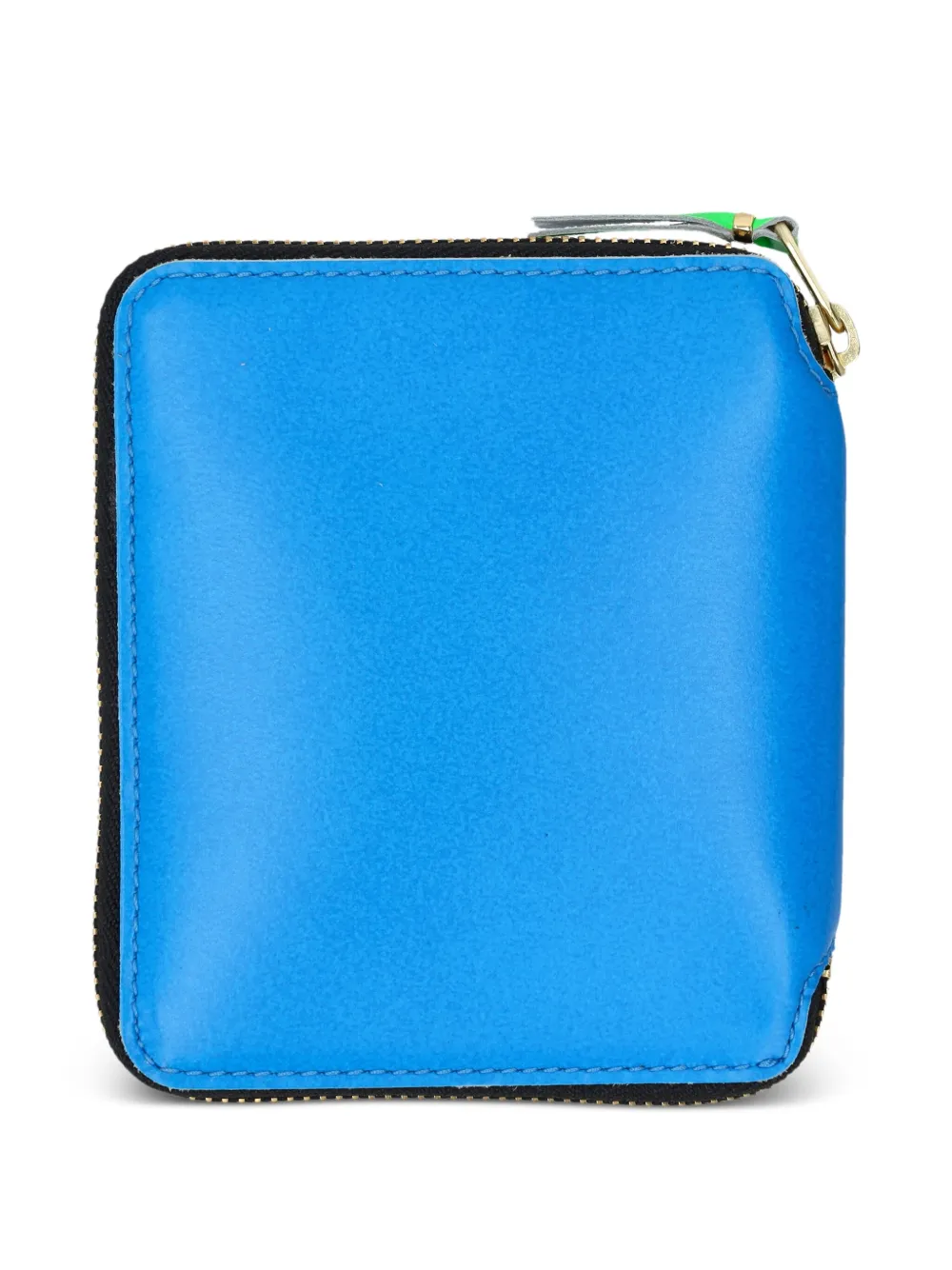 Comme Des Garçons Wallet zip-around leather wallet Blauw