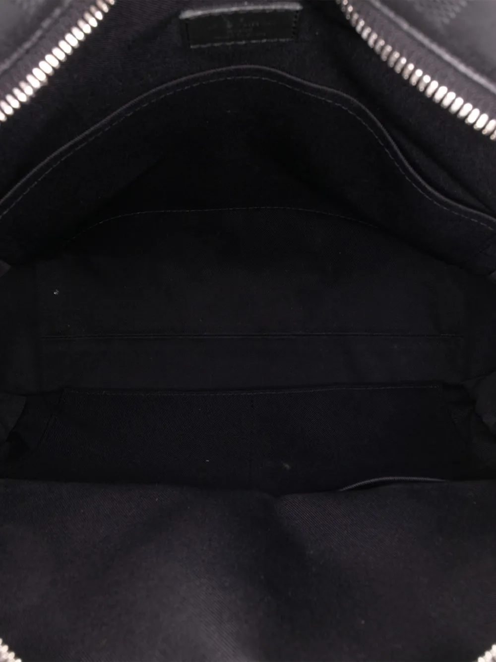 Pre-owned Louis Vuitton 2010-2025 Damier Infini Campus Backpack In Black