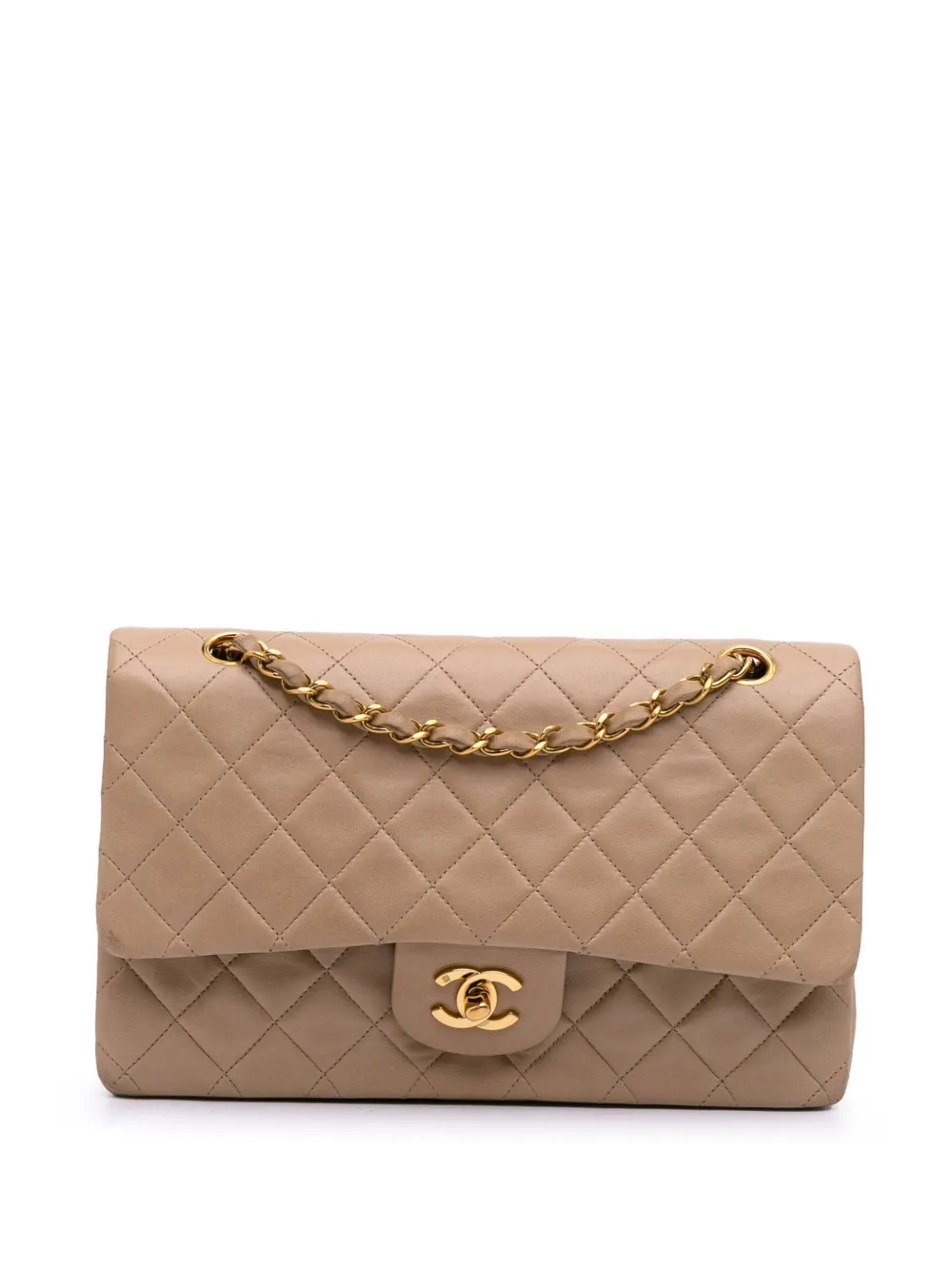 CHANEL Pre-Owned 1994-1996 Medium Classic Lambskin Double Flap CHANEL Pre-Owned 1994-1996 Medium Classic Lambskin Double Flap