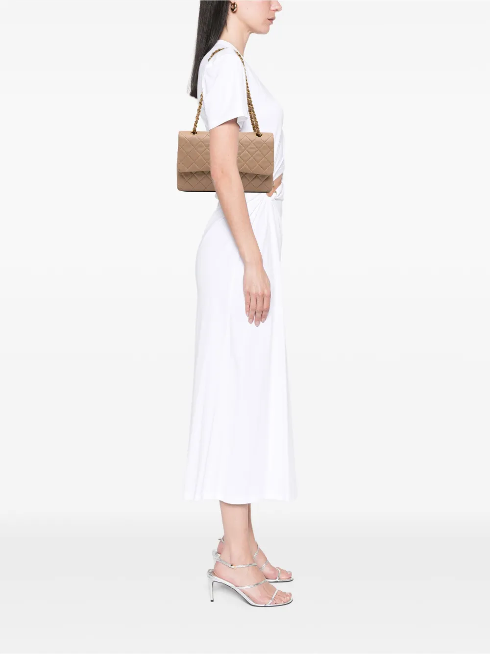 CHANEL Pre-Owned 1994-1996 Medium Classic Lambskin Double Flap shoulder bag | Pre-Owned | Image 2