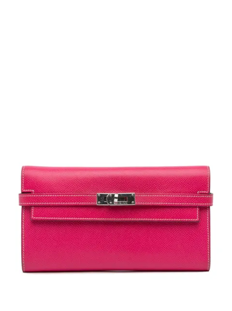 Hermès Pre-Owned 2011 Epsom Kelly Longue Wallet long wallets