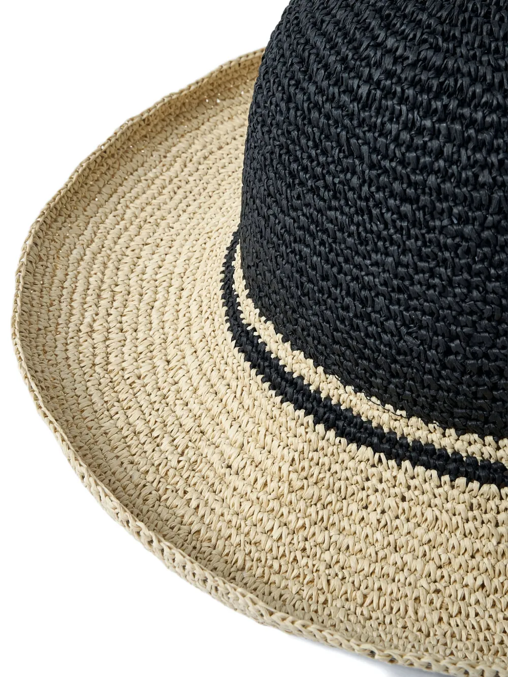 TOTEME straw weave hat 253WSH0027FB0489317|Black