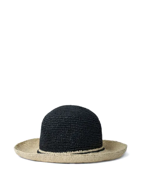 TOTEME straw weave hat
