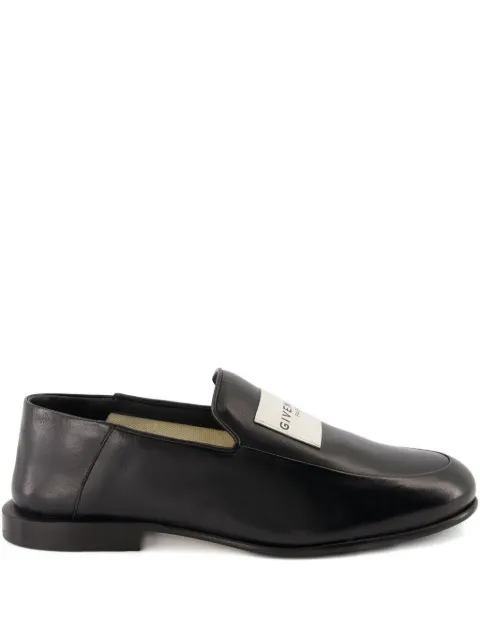 Givenchy label-plaque loafers