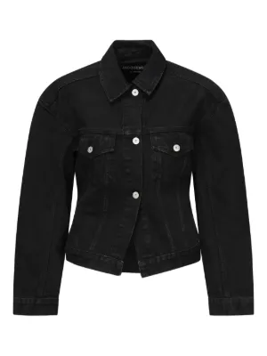 ジャケット JACQUEMUS 233JA040 1333 990 Jackets Black La veste Galliga (233JA040-1333-BLACK)