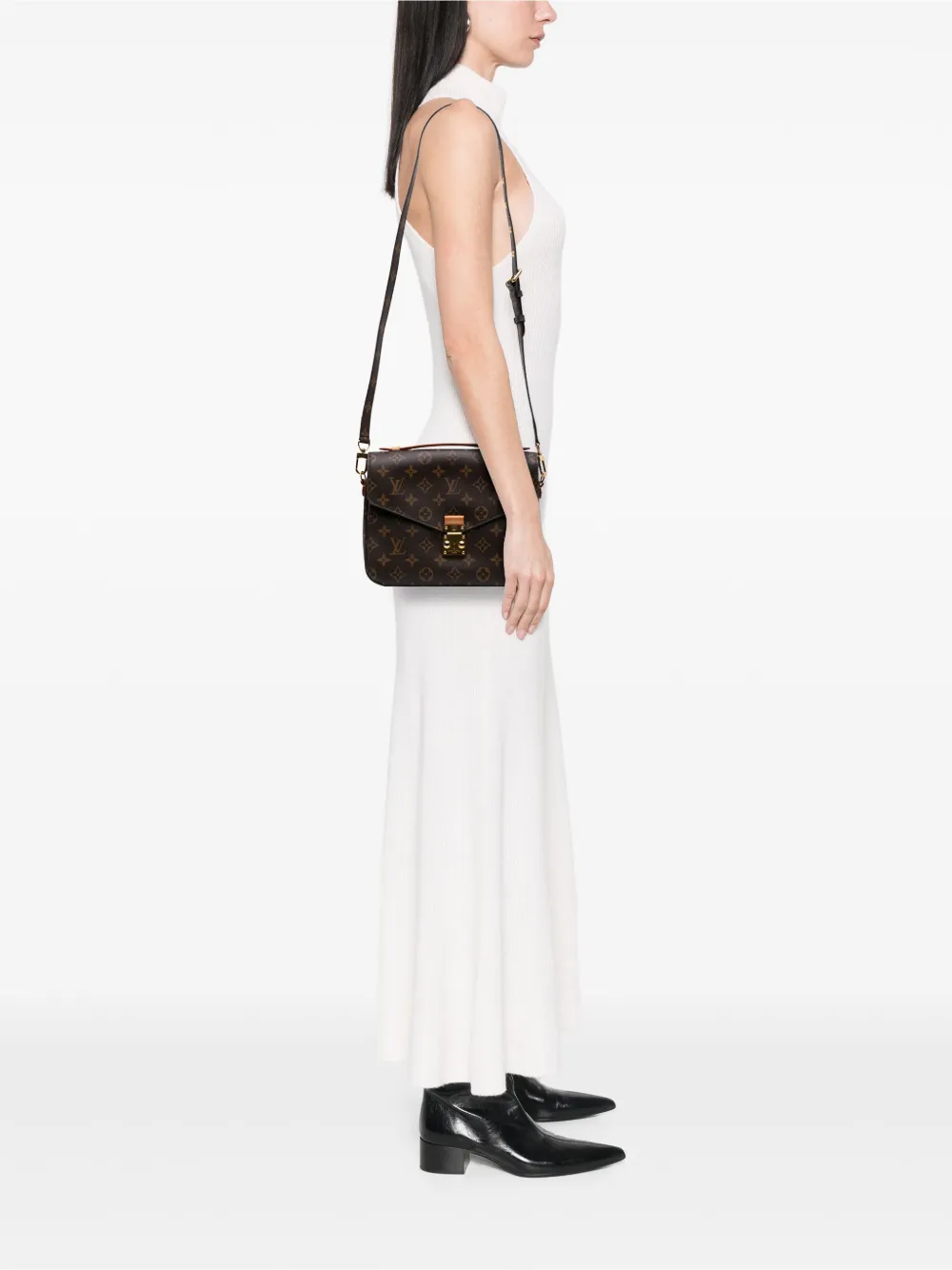Louis Vuitton Pre-Owned 2018 Monogram Pochette Metis satchel | Pre-Owned | Image 2