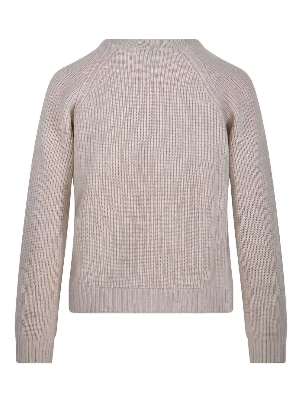 Beyou Shoulder-button Sweater In Brown