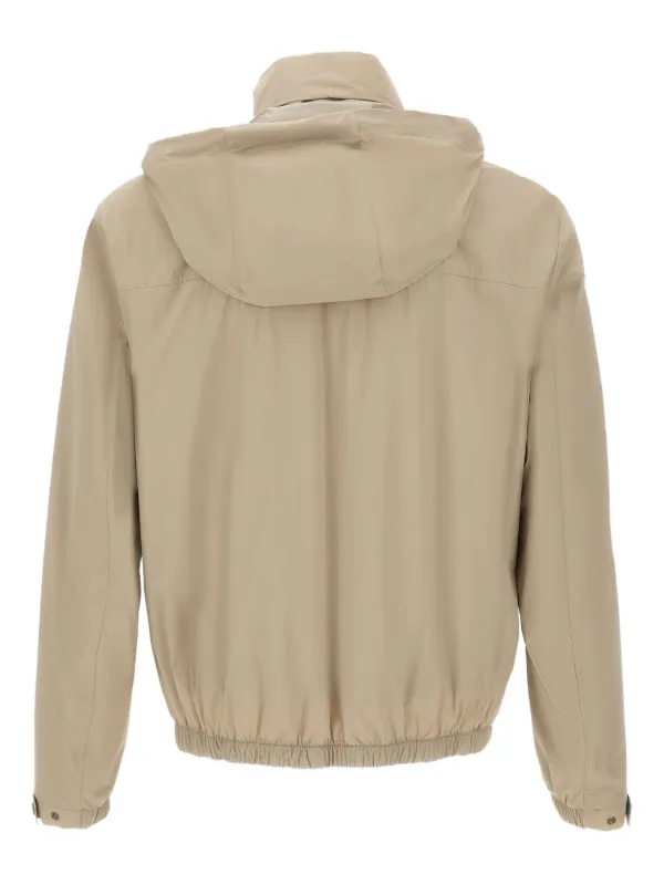 BOSS フーデッド ジャケット | ニュートラル | FARFETCH JP