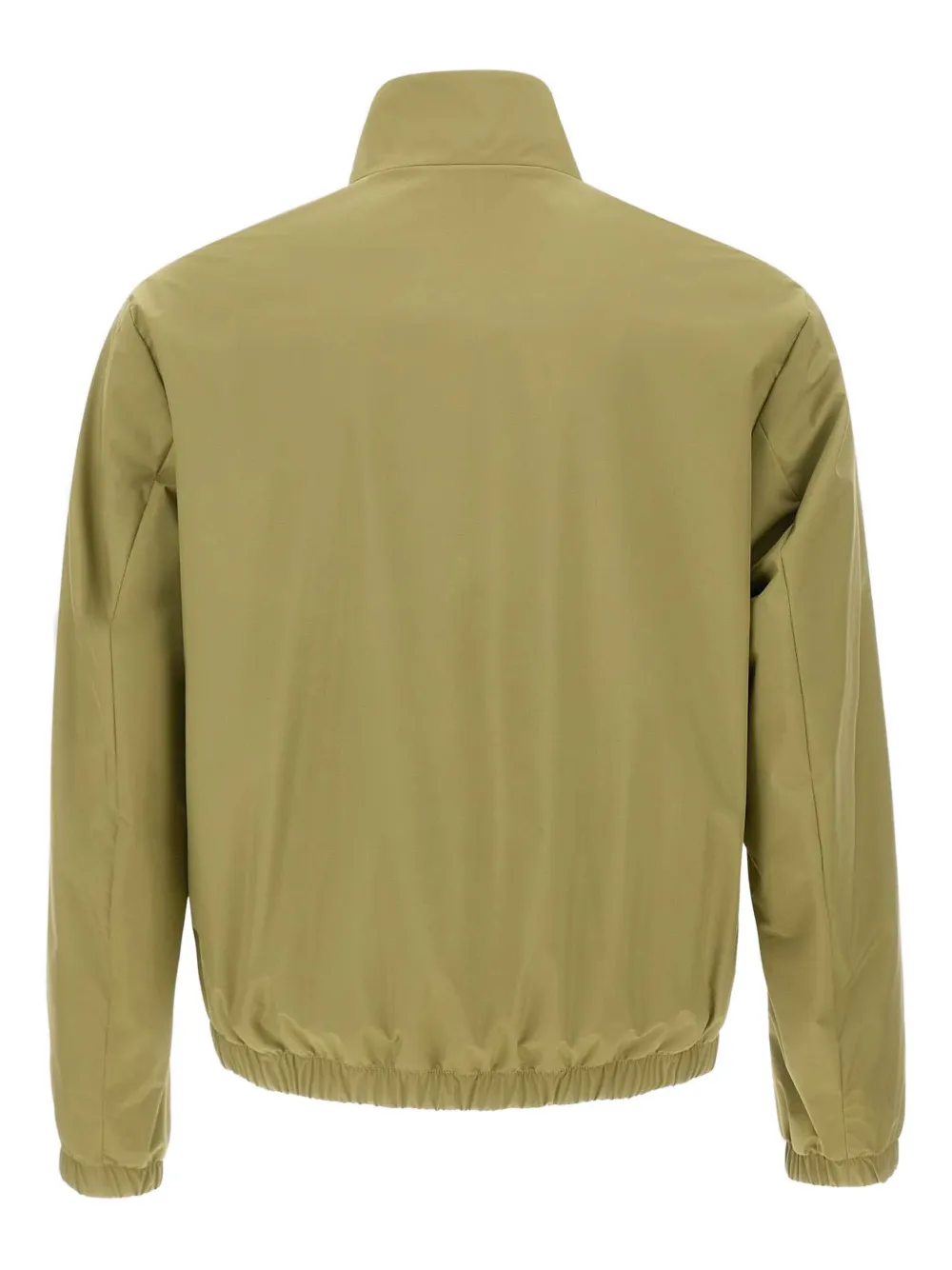 Hugo Boss Reversible Jacket With Elastic Cuffs And Collar In Green