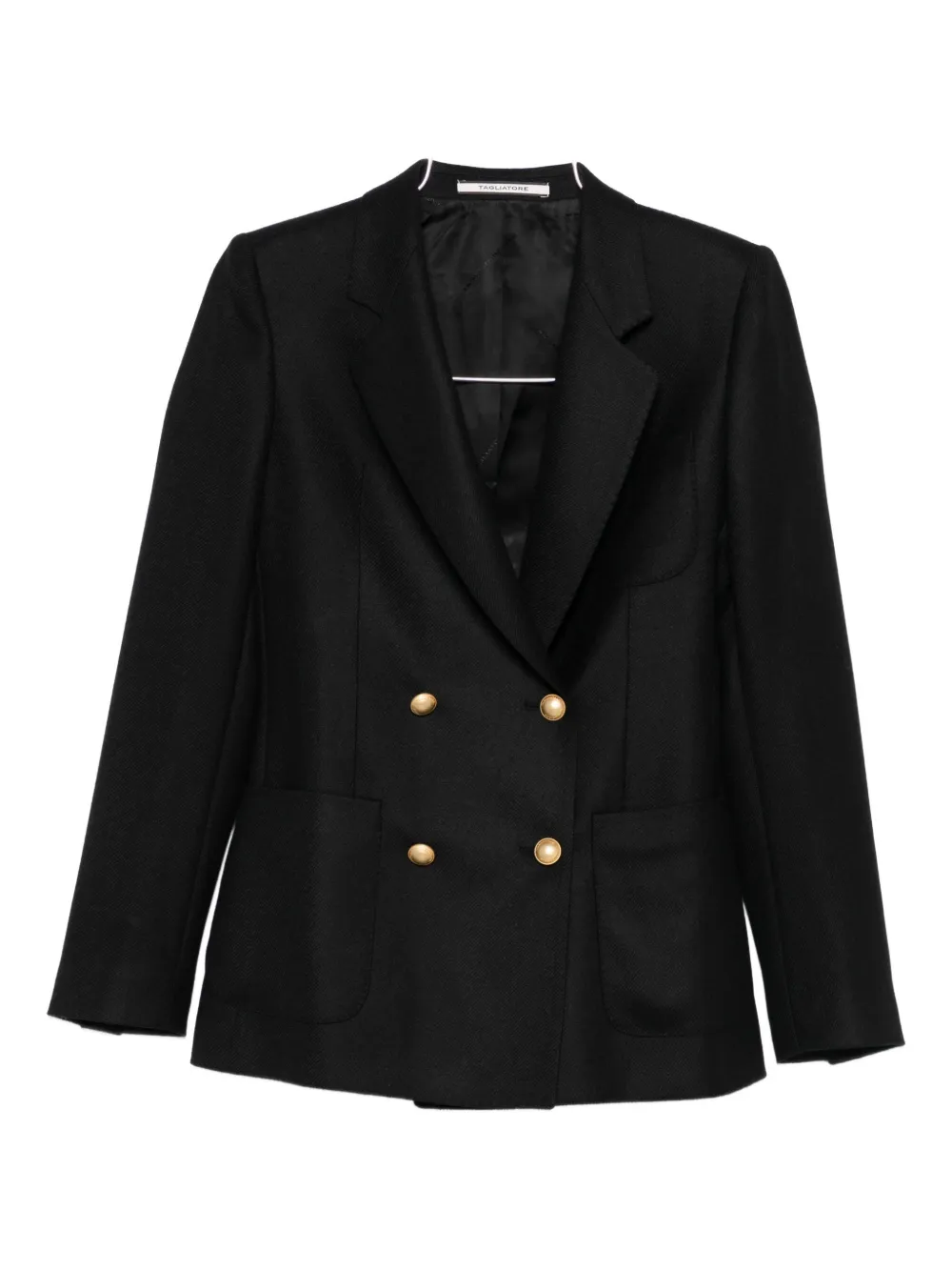 Tagliatore Double-breasted Jacket In Black