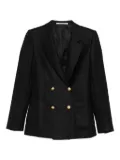 Tagliatore double-breasted jacket - Black